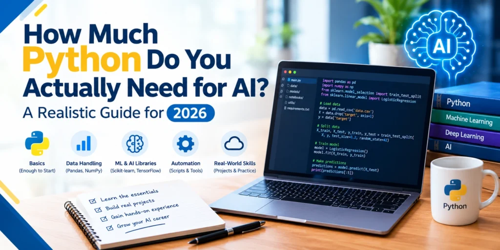 How Much Python Do You Actually Need for AI? A Realistic Guide for 2026